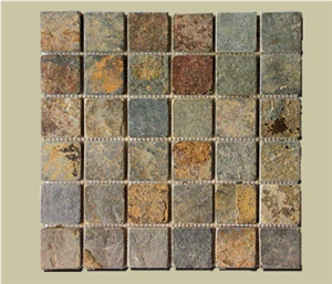 Rustic Slate Mosaic Tile