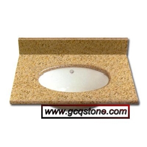 G682 Yellow Granite Vanity Top