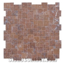 Alicante Red Marble Mosaic