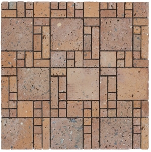 Antiqueted Stone Pattern Mosaic