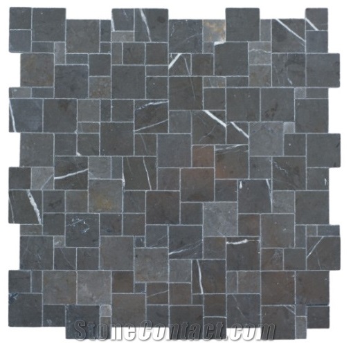 Bluestone Marble Mosaic Pattern