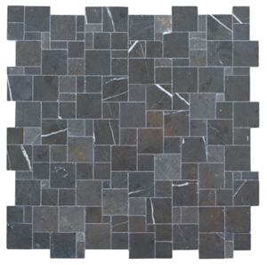 Bluestone Marble Mosaic Pattern
