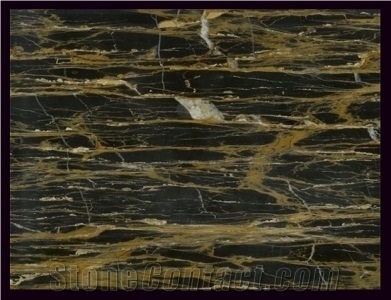 Black Empire Marble Slabs & Tiles, Iran Black Marble