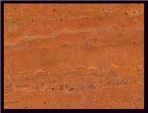 Red Azar Travertine Slabs & Tiles, Iran Red Travertine