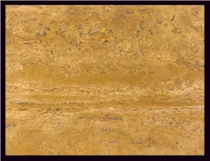 Yellow Azar Travertine Slabs & Tiles, Iran Yellow Travertine