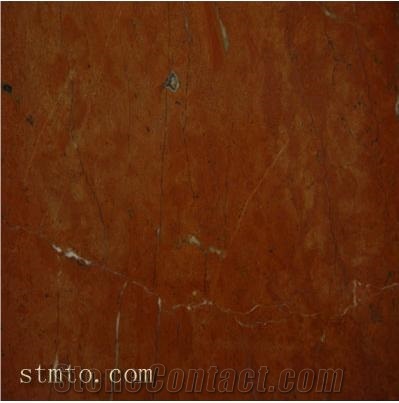Coral Red Marble Compounded with Ceramic Tile