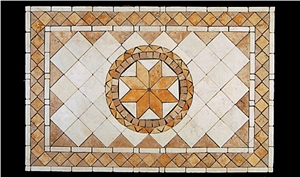 Jerusalem Stone Mosaic C017