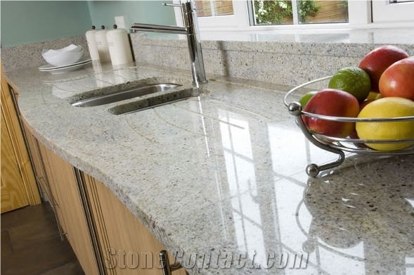 Kashmir White Granite Worktop From Romania 55482