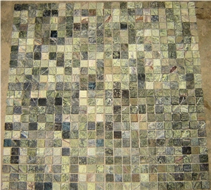 Bidasar Green Marble Mosaic