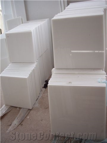 Fine Grain White Marble Tiles