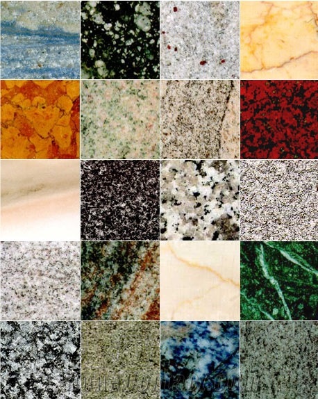 Different Kinds Of Stones
