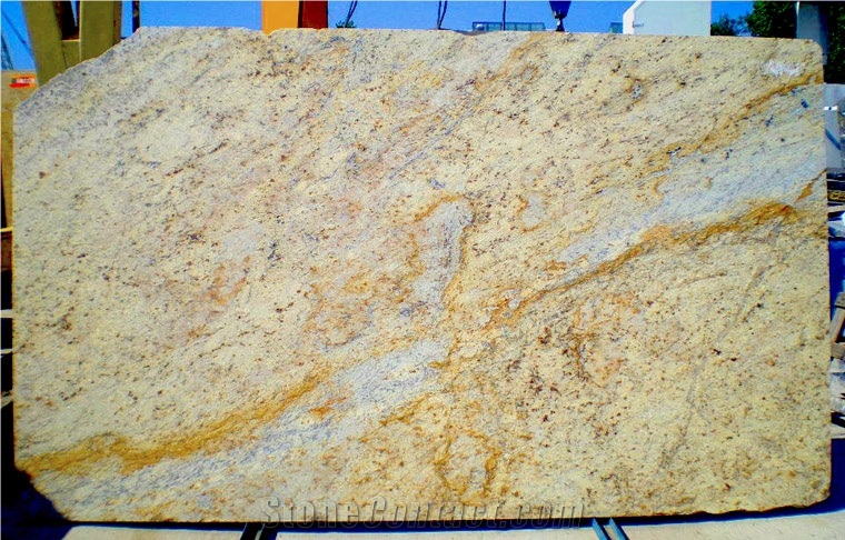 Colonial Cream Granite Slabs India Beige Granite From Poland