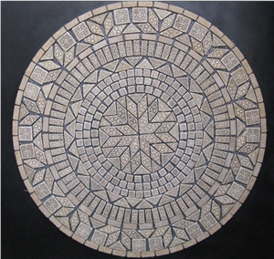 Engraved Stone Mosaics Medallions