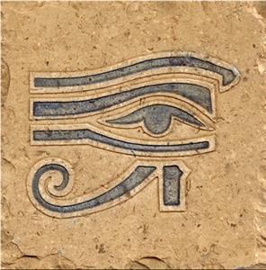 Stone Engraved Design - Horus