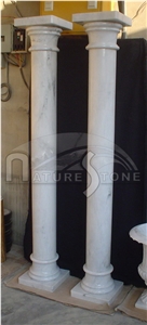 Ziarat White Marble Columns