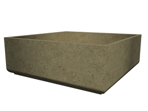 Square Cast Stone Planter - AAPL003