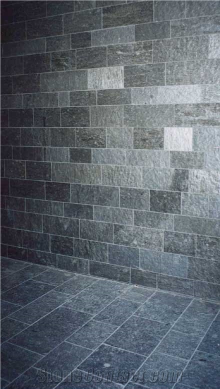 Silver Grey Slate Floor and Wall Tiles