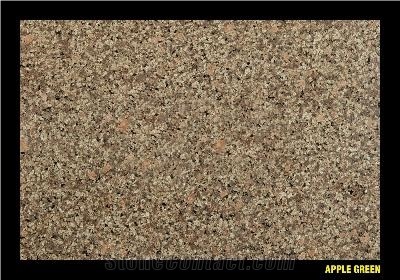 Apple Green Granite Slabs & Tiles, India Green Granite