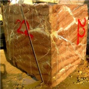 Giallo Siena Chiaro Marble Blocks, Giallo Siena Marble Block