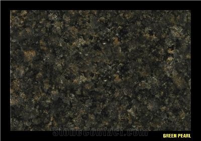 Green Pearl Granite Slabs & Tiles, Norway Green Granite