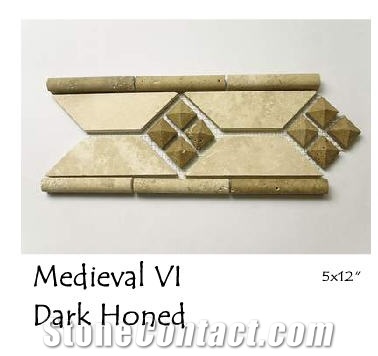 Medieval VI Dark Honed Border