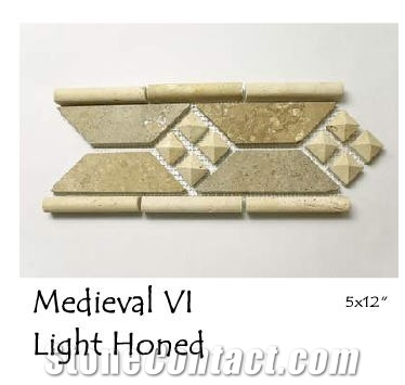 Medieval VI Light Honed Border