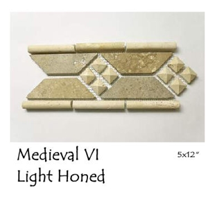 Medieval VI Light Honed Border