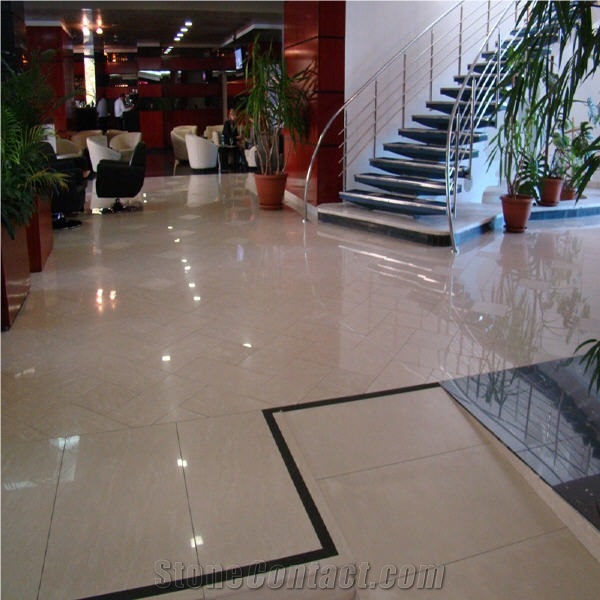 Beige Marble Flooring Tiles