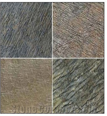 Deoli Green Slate Slabs & Tiles, India Green Slate