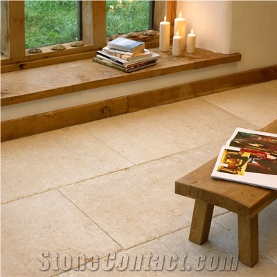 Jerusalem Gold Limestone Floor Tile