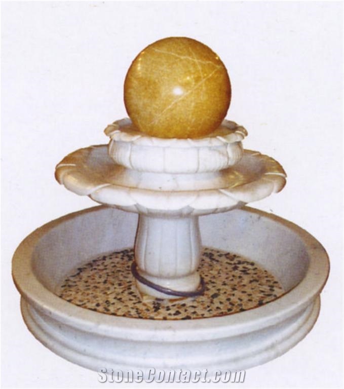 Marble Ball Fountain