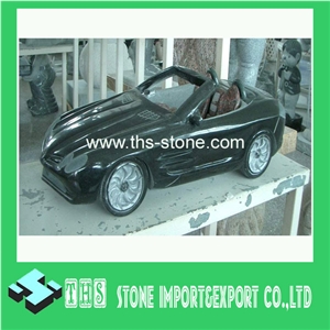 Black Granite Handcraft Car