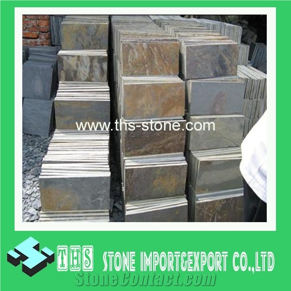 China Rust Slate Tiles