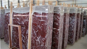 Rosso Levanto Marble Slab, Turkey Red Marble