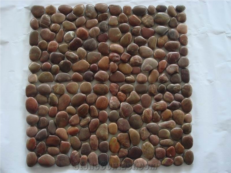Brown Pebble Mosaic