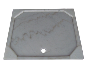 White Marble Shower Tray