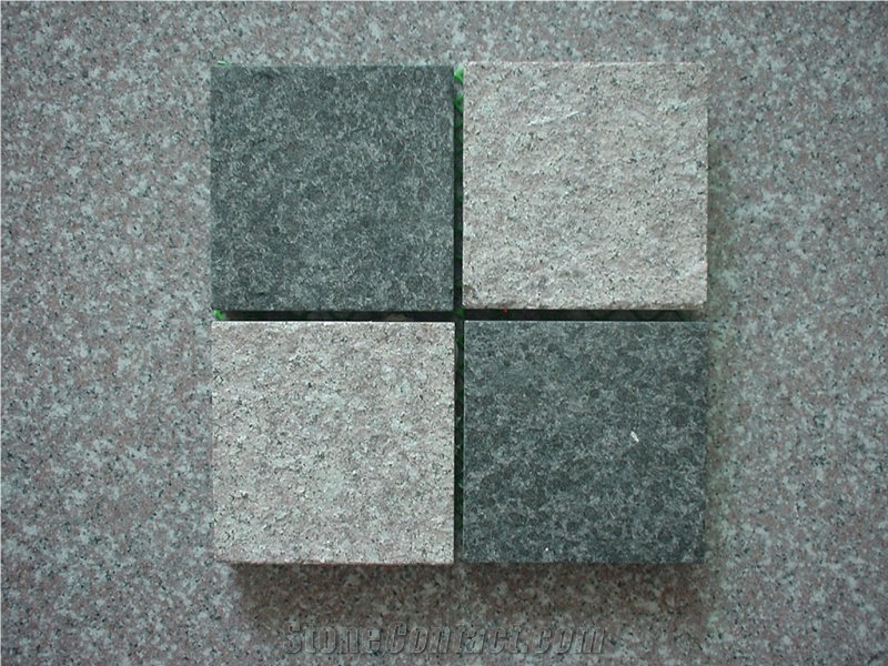 Granite Cubes, Cobble Stone