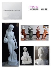 Shangrila White Marble Sculpture & Statue