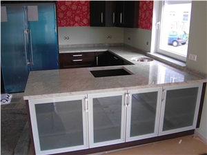 Kashmir White 4cm Counter