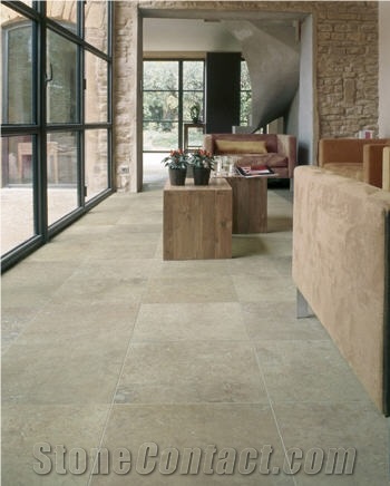 Spanish Gold Marble Floor Tile