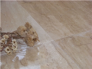 Denizli Travertine Floor Tile, Turkey Beige Travertine