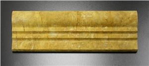 Gold Travertine Crown Molding Ogee