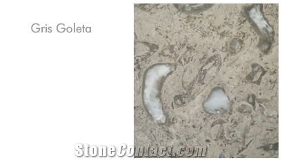 Gris Goleta Limestone Slabs & Tiles, Mexico Grey Limestone