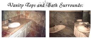 Vanity Top and Bath Surrounds