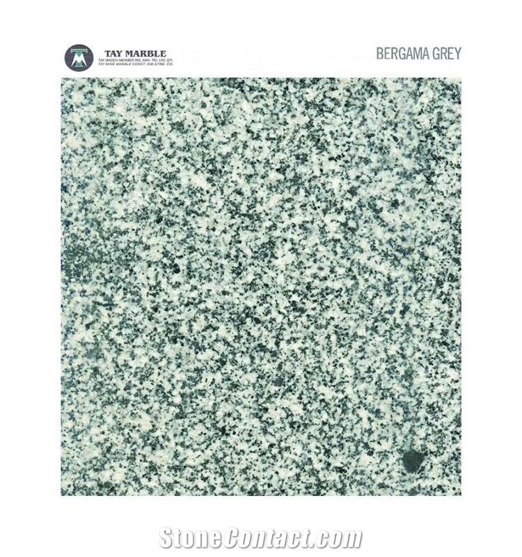 Bergama Grey Granite Slabs & Tiles, Turkey Grey Granite
