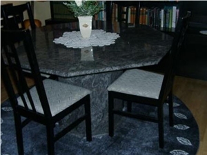 Dining Table in Visag Blue 20 mm Granite