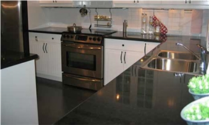 Counter Top, Island in Absolute Black Granite