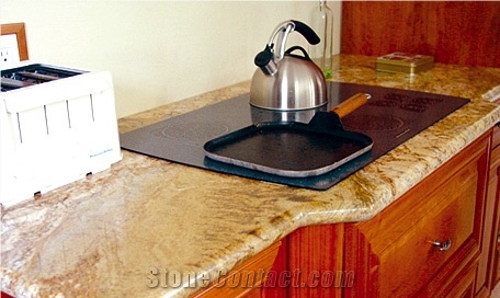 Lapidus Gold Granite Countertop From United States Stonecontact