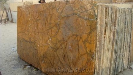 Rain Forest Brown Marble Slabs