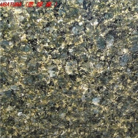 Verde Ubatuba Granite Slabs & Tiles, Brazil Green Granite